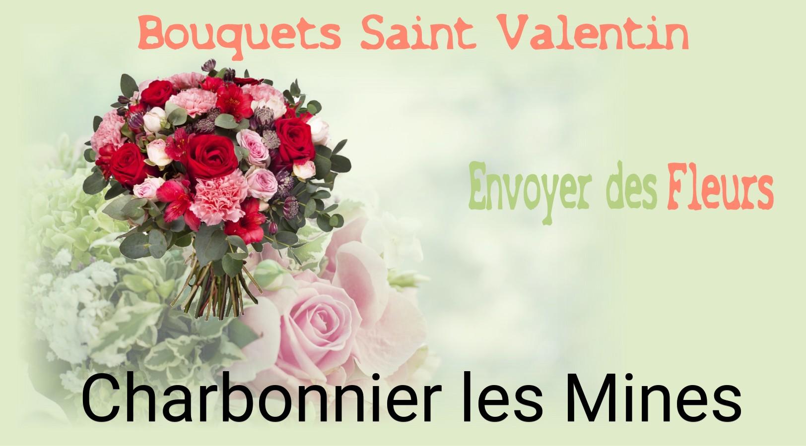 Roses de Saint-Valentin livrées à Charbonnier-les-Mines